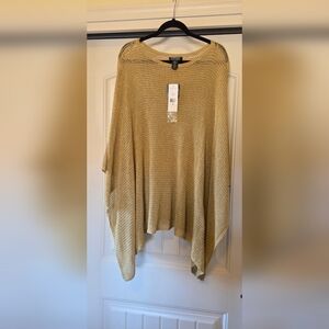 Ralph Lauren Gold Poncho